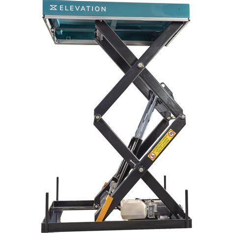 Double Hydraulic Lift Platform | 500kg | 1450mm | Scissor Tables UK