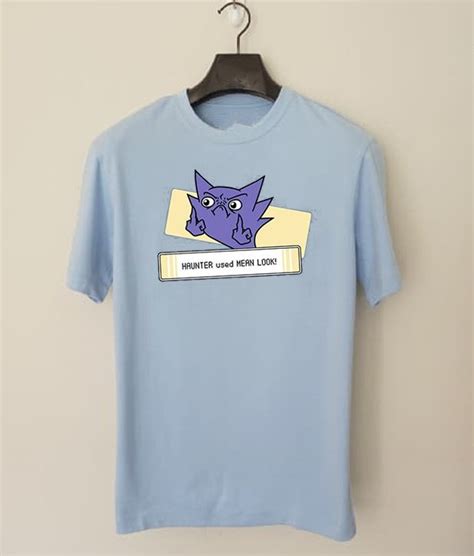 Haunter Used Mean Look Pokemon Parody T-Shirt