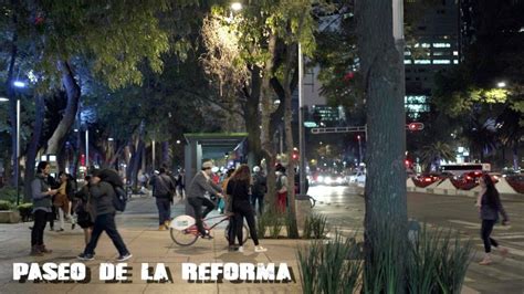 Mexico City: Paseo de la Reforma at night 4K ( Part-2) - La Vie Zine