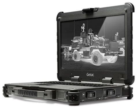 An updated version of a military-grade laptop Getac X500 MIL CON