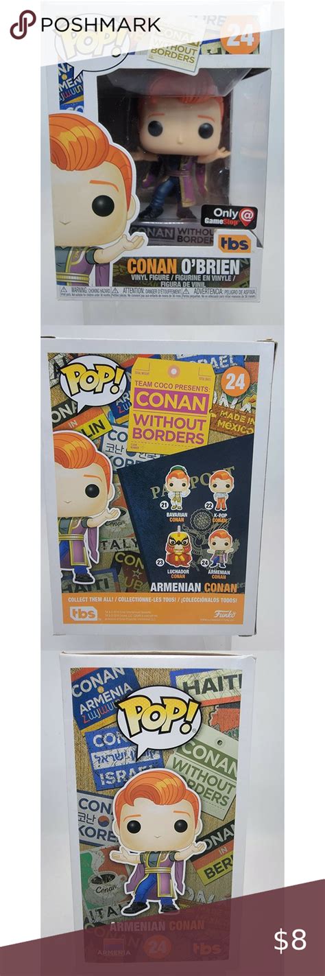 Funko POP! Conan Without Borders Armenian Conan O’Brien #24 GameStop Exclusive in 2022 | Vinyl ...