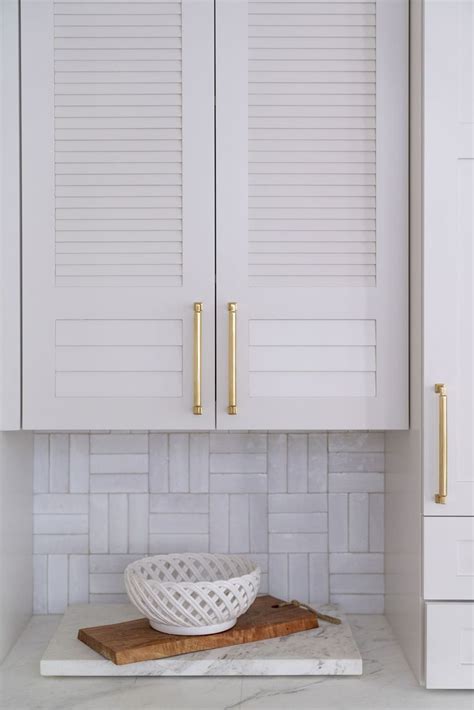 Louvered Cabinet Doors | Kitchen Door Designs