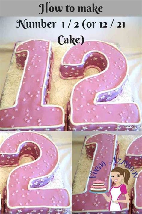 Number Cakes One Two or Twelve - Veena Azmanov