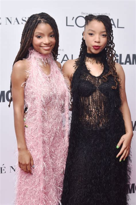 CHLOE and HALLE BAILEY at Glamour Women of the Year Summit in New York ...