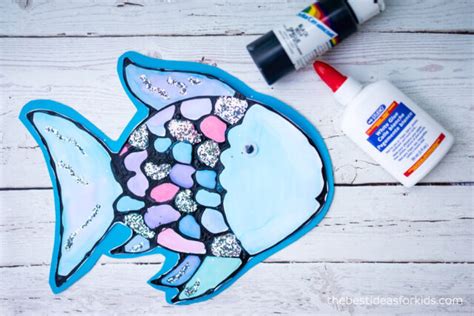 Rainbow Fish Craft With Free Template - The Best Ideas for Kids