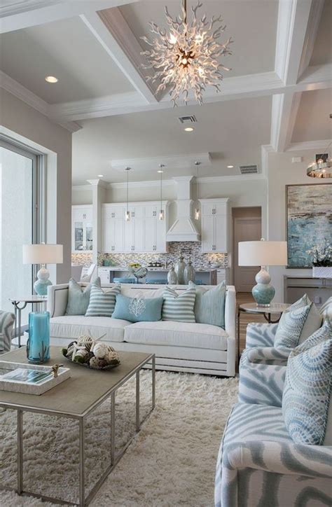 Wonderful coastal living room design & decor ideas (16 | Good living ...