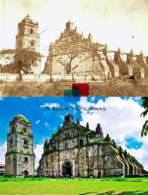 PAOAY CHURCH “ Location:... - Then and Now Pilipinas