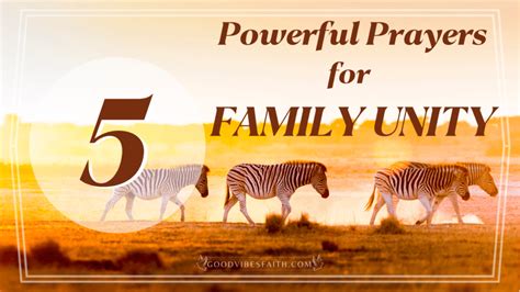 5 Powerful Prayers For Family Unity, Love, And Peace