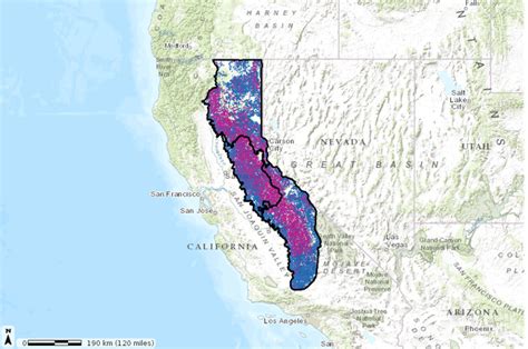 Aquatic Ecosystems in the Sierra Nevada, California | Data Basin