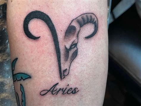 Aries Symbol Tattoo