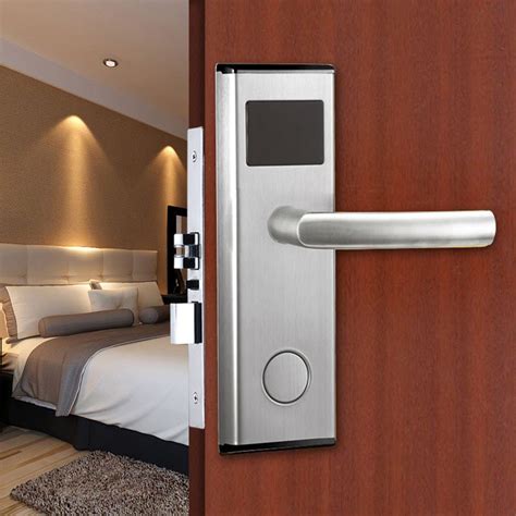 Stainless Steel Intelligent RFID Lock Digital Card Key Hotel Door Lock System – Alexnld.com