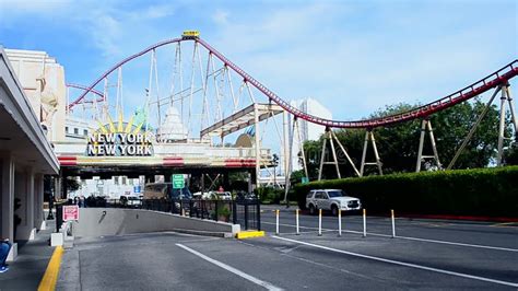 Roller Coaster, New York-New York Hotel and Casino on the Las Vegas ...