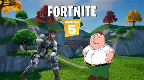 Peter Griffin and Solid Snake confirmed for Fortnite Chapter 5 Battle Pass | Esports.gg