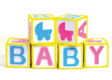 Adorable Baby Blocks Cliparts - Create Playful and Creative Designs for Your Little Ones