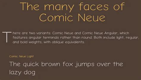 A Comprehensive Guide To Font-Family Comic Sans