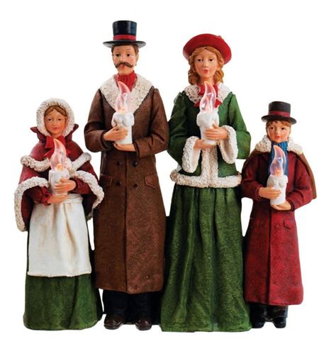 Sinomart B9160505 LED Carolers Figurine Christmas Decoration ...