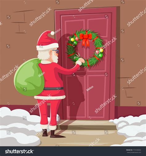Santa Claus Knock Door: Over 10 Royalty-Free Licensable Stock Vectors & Vector Art | Shutterstock