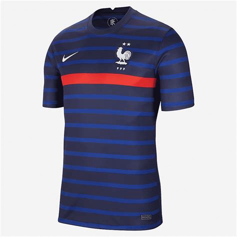 Nouveau Maillot Equipe De France FFF Etoiles 2020 2021 Euro 10 Kylian Mbappé Maillot De Foot Pas ...