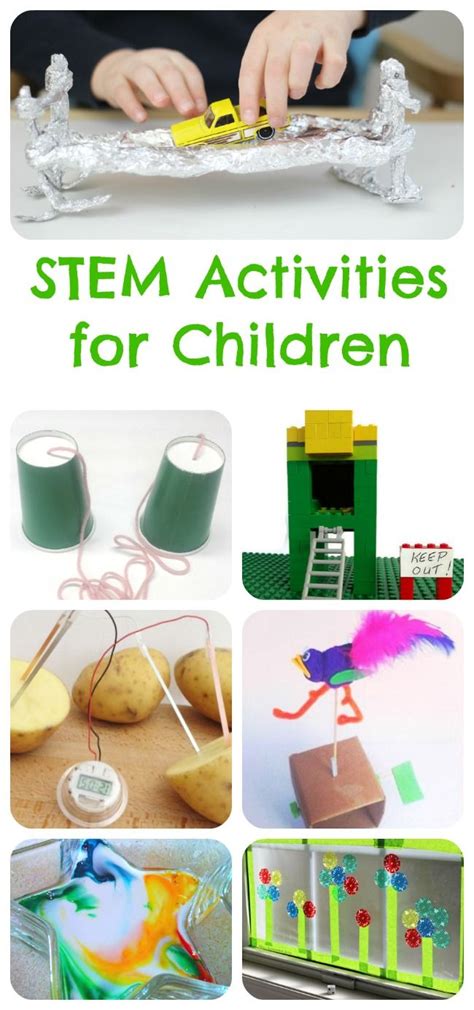 STEM Activities For Children (Tuesday Tutorials) | Stem activities, Stem science, Stem projects