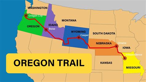 Oregon Trails: History of American Westward Explained on Maps - YouTube