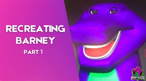 Building Barney's Head Part 1 | 1988 Barney Costume Build - YouTube