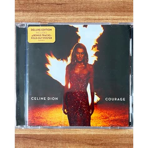 CD Celine Dion Courage Deluxe Edition | Shopee Brasil