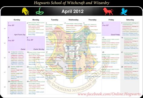 hogwarts schedule of classes | Hogwarts Classes April 2012 by Aty-S-Behsam on DeviantArt ...