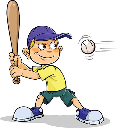 10+ Baseball Clipart - Preview : Cartoon Boy Playi | HDClipartAll