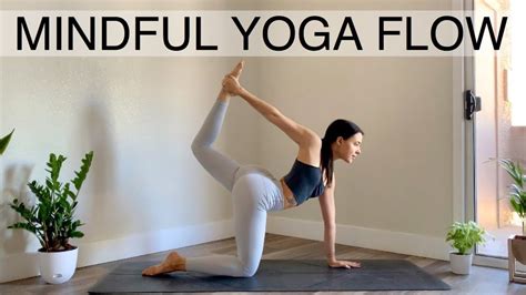 1 Hour Mindful Yoga Flow | Full Body Stretch - Intermediate Level Class - YouTube