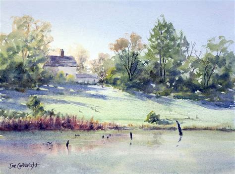 Free watercolor painting landscape demonstrations: How to watercolour