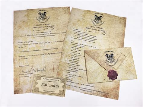 Carta De Hogwarts Personalizada - gettyraven