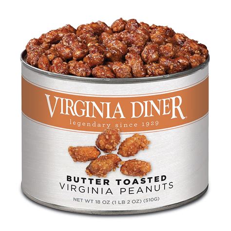 Virginia Diner Butter Toasted Virginia Peanuts | Collections Etc.