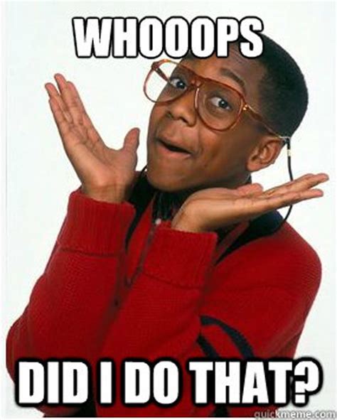 19 Ways Steve Urkel Inspired You As A Kid | Steve urkel, Funny kid memes, Urkel