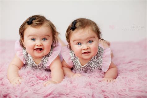 Pin by dottie wilson on Twins Photography | Twin baby girls, Twin baby photos, Twin babies pictures