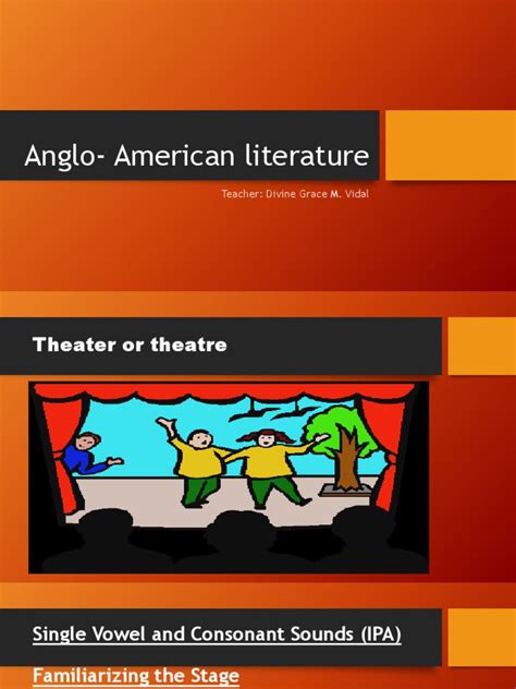 Anglo - American Literature | PDF | Syllable | Stress (Linguistics)