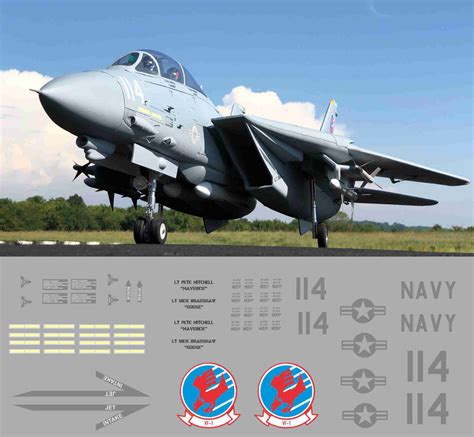 F-14 Top Gun #114 Graphics Set – Callie Graphics