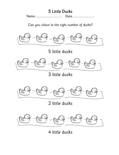 5 Little Ducks Resource Pack | Teaching Resources