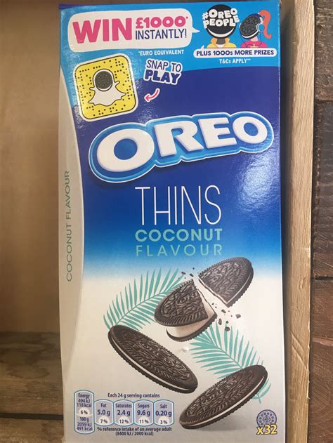 Oreo Thins Coconut 192g & Low Price Foods Ltd