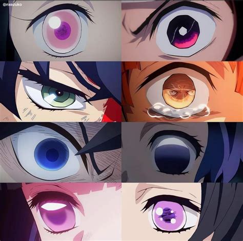 the eyes of the Demon Slayers : r/DemonSlayerAnime