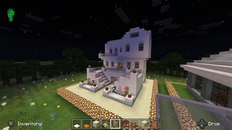 Greek style house in 16 chunk. Any tips? : r/Minecraft