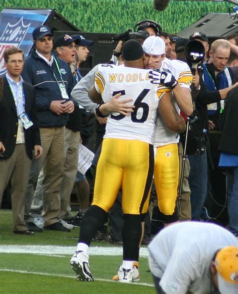 Ben Roethlisberger at Super Bowl XLIII