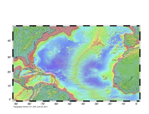 18.1 The Topography of the Sea Floor – Physical Geology – 2nd Edition