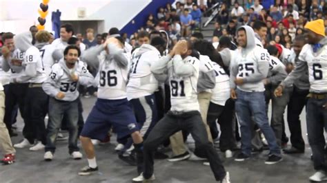 Mayfair High School Football- Fall Sports Assembly - YouTube