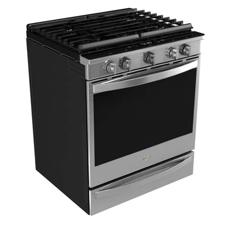 Whirlpool Smart Front Control Gas Range - 3D Model for VRay