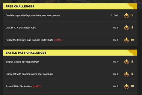 Fortnite Season 5 Week 9 Challenges Have Been Leaked