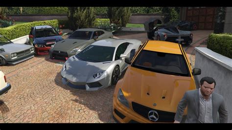 GTA 5 Real Car Mods - My Car Collection - YouTube