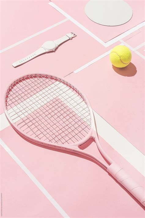 Abstract Tennis Themed Background | Stocksy United