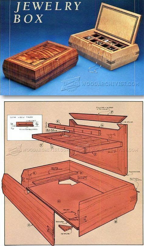 Jewelry Box Plans - Woodworking Plans and Projects | WoodArchivist.com ...