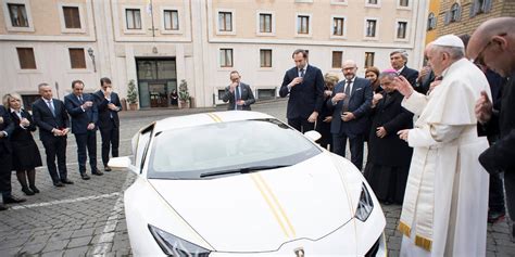 The Lamborghini Huracan is the coolest Popemobile