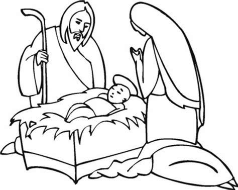 Coloring Pages Of Mary Joseph And Baby Jesus at GetColorings.com | Free printable colorings ...